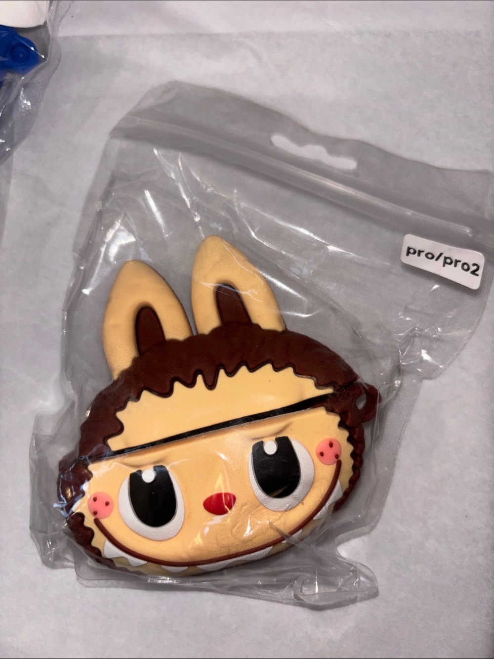 AirPods Earphone Case. Little Monsters Brown Bunny Silicone Phone Case
